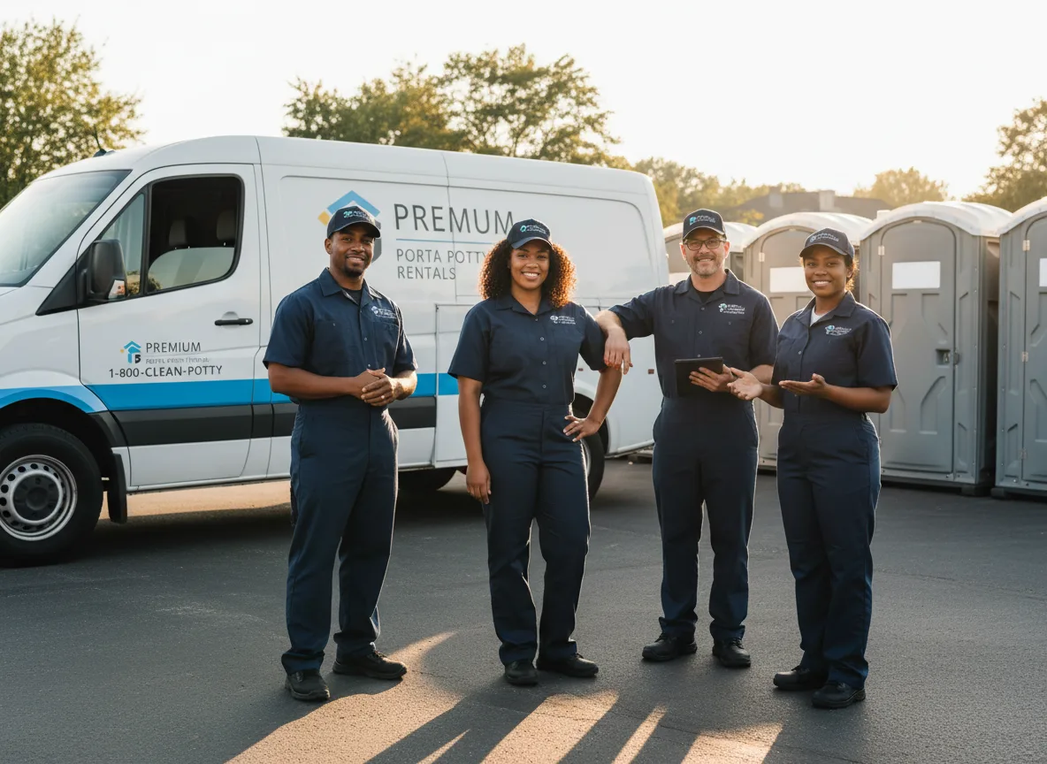 VIP Portable Toilets company in Perronville, MI